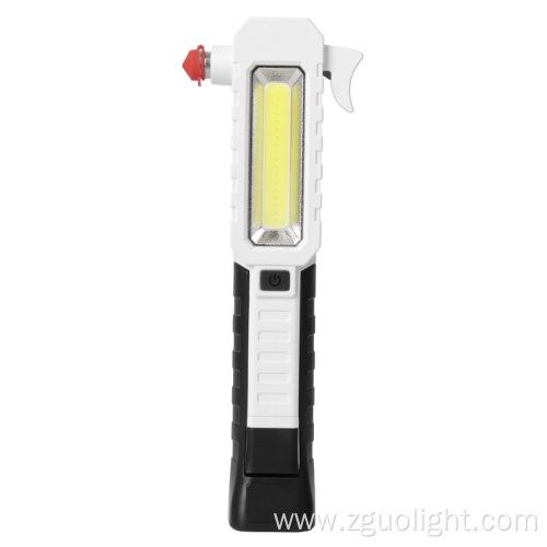 Multi-function COB Work Light With Emergency Hammer